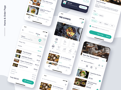 Delivery App app design express food icon ui