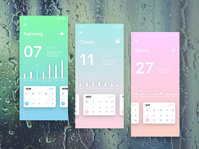 Colourful Days app beautiful beta branding design flat geometic identity ios minimal mobile photography type typography ui ux web website