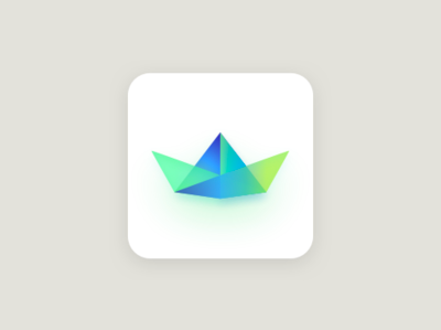 Sails App app blue branding desiginspiration design designer flat gradient green icon identity illustration ios logo minimal vector