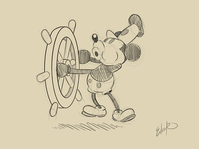 picture Drawing Steamboat Willie Boat iwerks designs themes templates and