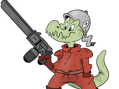 Dinosoldier. armas attack aventuras cartoon comic dino dinosaur dinosaurio dinosoldier guera monster monstruos sketch soldado war