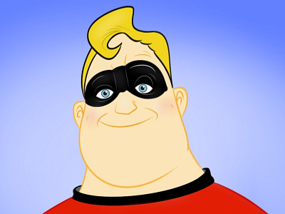 Mr.Incredible art disney fan hero heroe heroes incredible increible mr pixar super