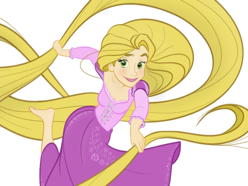 Rapunzel-Tangled by Eduardo Suñer Quesada on Dribbble