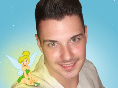 Tinkerbell and me. FacebookFrontPage. disney drawings facebookfrontpage magic pan peter tinkerbell walt
