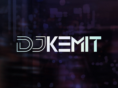 DJ Kemit Logo branding logo