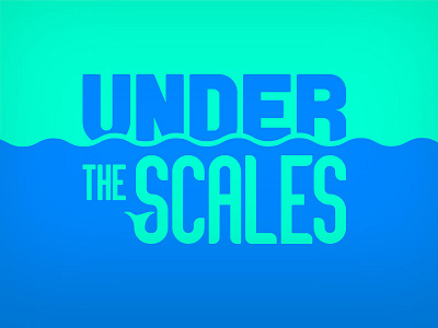 Under the Scales Logo branding logo