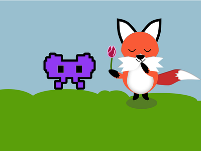 Fox fox sketch