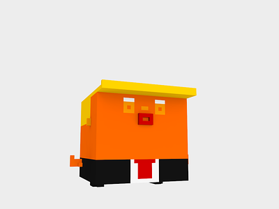 Trump caricature caricatures cool donald trump donaldtrump funny pixel portrait sketch trump voxel voxelart