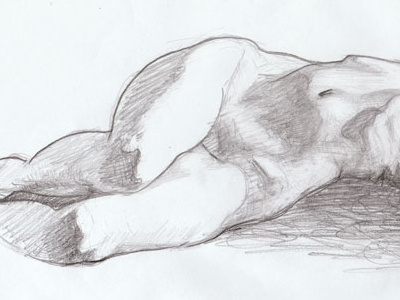 Nude study fragment