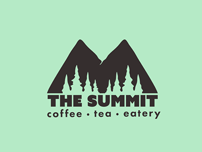 The Summit black coffee coffee shop eatery espresso green mint mountain mountains tea trees wilderness