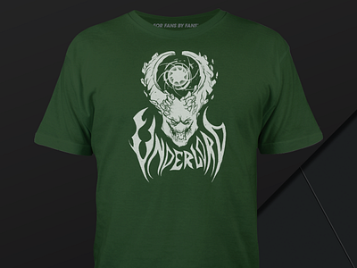 Underlord T-shirt dota2 graphicdesign t shirt underlord valve videogame