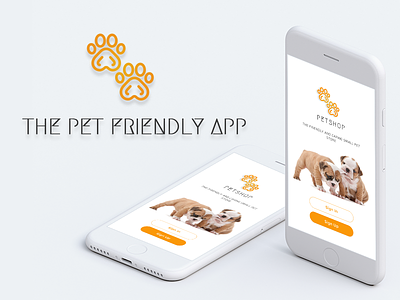 The Pet Friendly App android graphicdesign html5 ios java petadoptionapp uiux webdesign