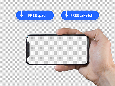 iPhone in Hand Mockup Landscape free free iphone mockup iphone psd mockup iphone11 iphone11promax iphonex psd mockup iphonexsmax mockup psd teddygraphics