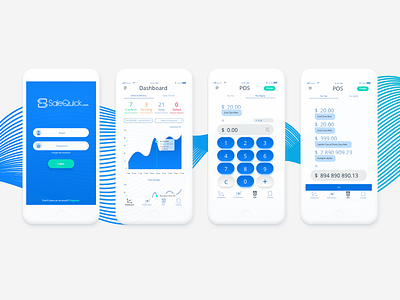 SalesQuick POS app pos ui uiux ux uxpulse