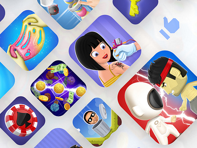 Game icon collection 2d designer 2d game artist 2d game design app icon app logo game art game design game icon game logo game store icon graphics design icon art icon design launcher icon mobile game art mobile game artist play store icon