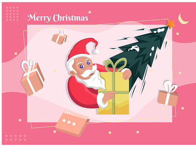 Happy Holidays! 2020 cartoon illustration flat design funny happy holidays new year santa claus winter xmas