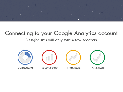 Google Analytics Connect - Finished analytics animation circle gif google google analytics interface loader module ui ux waiting