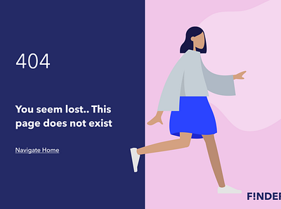 404 page branding dailyui dailyuichallenge design illustration logo ui ux vector web