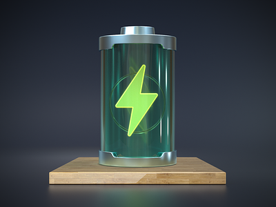 Energy Battery battery c4d energy logo