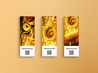 Collision:Amber (3) Ticket mockup amber design fairytale graphic graphic design illustration mockup pattern tear ticket tiger