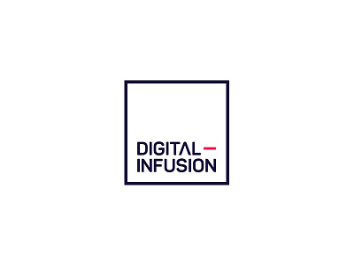 Digital Infusion rebranding infusion logo personal identity rebranding square