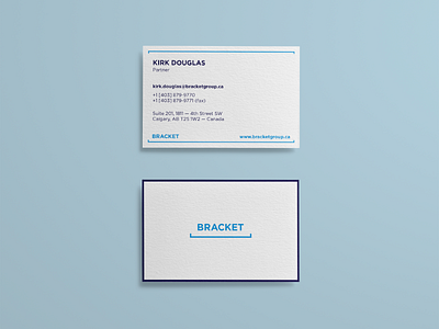 Bracket | Business card