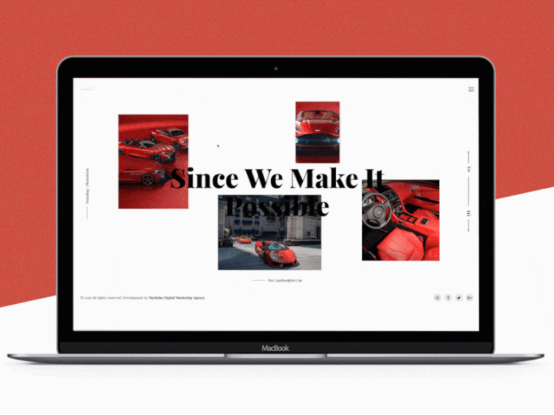Photo Shooting Agency - Web Design agency website brand agency design graphic deisgn ui ux web web design web design inspiration website