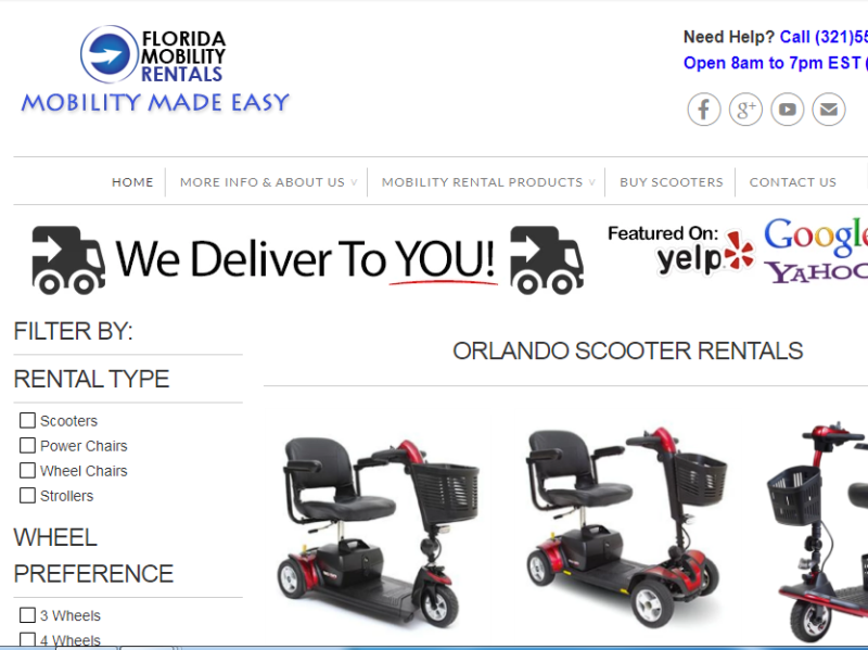scooter rental orlando by jackjacmes on Dribbble