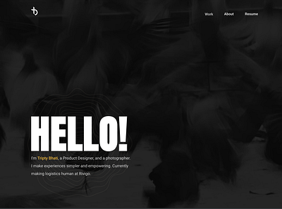 Portfolio website design portfolio readymag typography ui ux