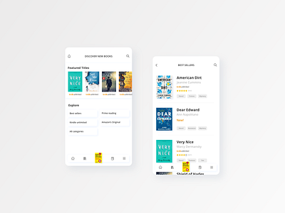 Kindle App - Design concept