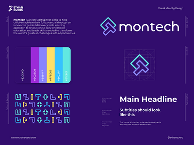 montech - Brand Identity