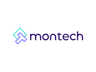 Montech - Logo design brand identity branding design identity design logo logo design logo love logo mark logomark startup tech company tech logo