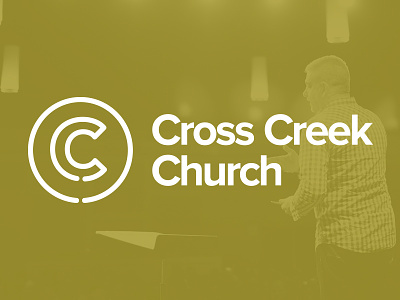 Cross Creek Church Logo church church logo clean design logo logo design simple