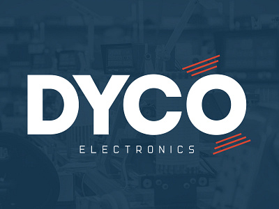 DYCO Electronics Logo agency agency logo clean creative design logo logo design simple