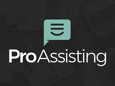 ProAssisting assistant branding consulting design logo people virtual assistance virtual assistant