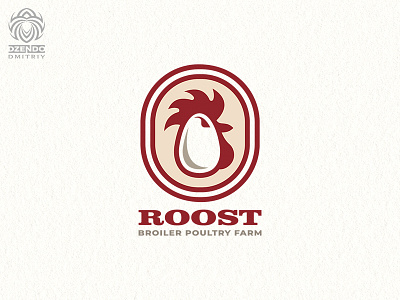 Chicken And Egg Logo beautiful brand branding chicken design egg logo logotype poultry poultry farm rooster