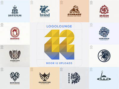 Logolounge LogoBook12 beautiful book brand branding collection contest design identity logo logobook logolounge logotype participation selection