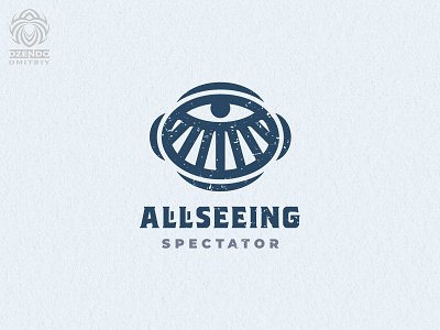 Allseeing Eye Logo all seeing beautiful brand branding buy logo design eye identity logo logotype observer observing watching