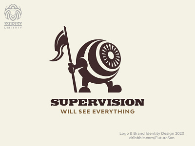 Supervision logo beautiful best brand branding control design eyes flag identity logo logotype look observe winner