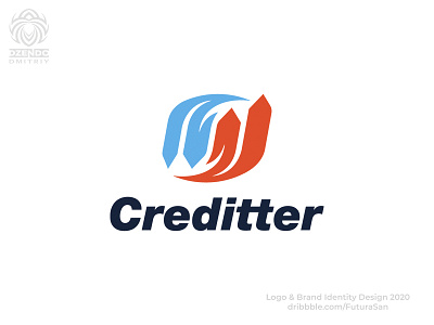 Creditter logo beautiful brand branding credit debt design identity logo logotype money