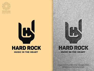 Letter H Hard Rock logo