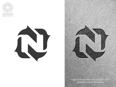 Letter N logo brand branding buy logo design fashionable identity letter logo logotype simple stylish symbol