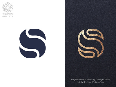 Simple Letter S Logo beautiful black brand branding buy logo design identity letter logo simple symbol