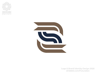 Letter S And Flags Logo