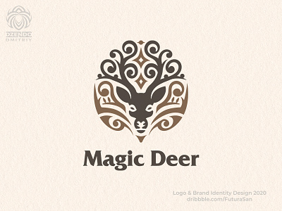 Magic deer logo