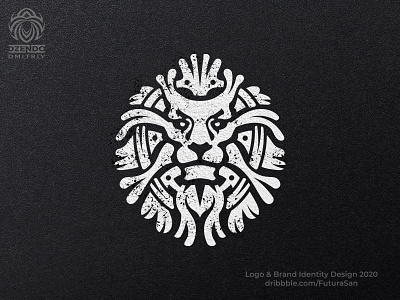 Lion of the Mayan Empire logo animal beast beautiful brand branding buy logo design identity lion logo muzzle predator