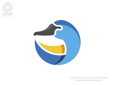 Swan logo animal beautiful bird branding buy logo design goose logo logotype