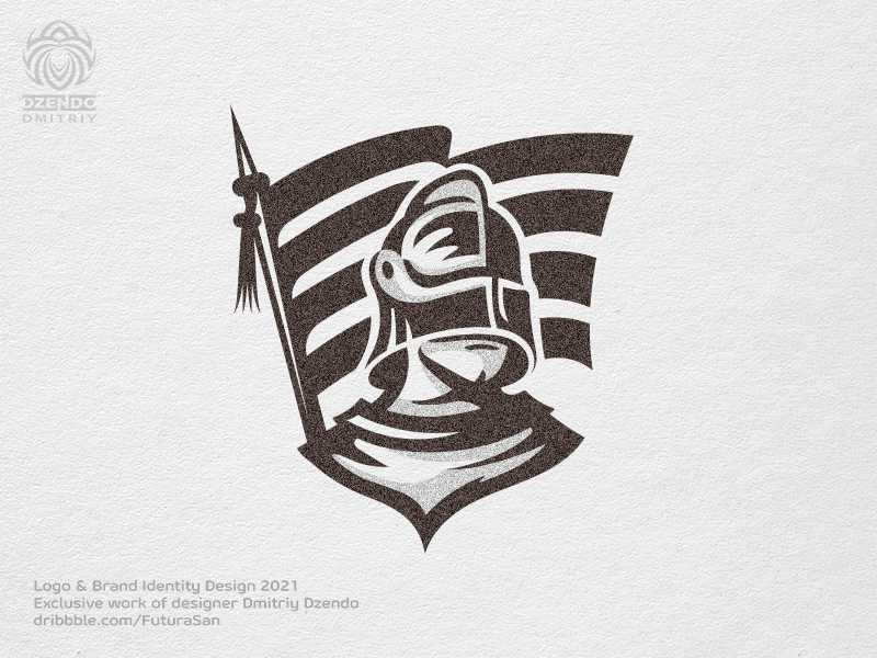 Warrior Gladiator Logo 2 By Dmitriy Dzendo On Dribbble