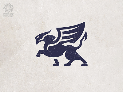 Predator with wings logo