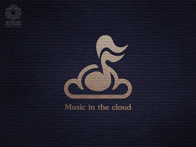 Cloud Music logo branding buy logo cloud design logo logotype music note storage